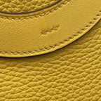 Hermes Tote in the Loop 18 Sun Silver Taurillon Clemence Swift — view 6