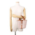 Hermes Handbag Picotin Lock PM Couverture Gold Ecru Faux Rose Pop Silver Toile — view 4