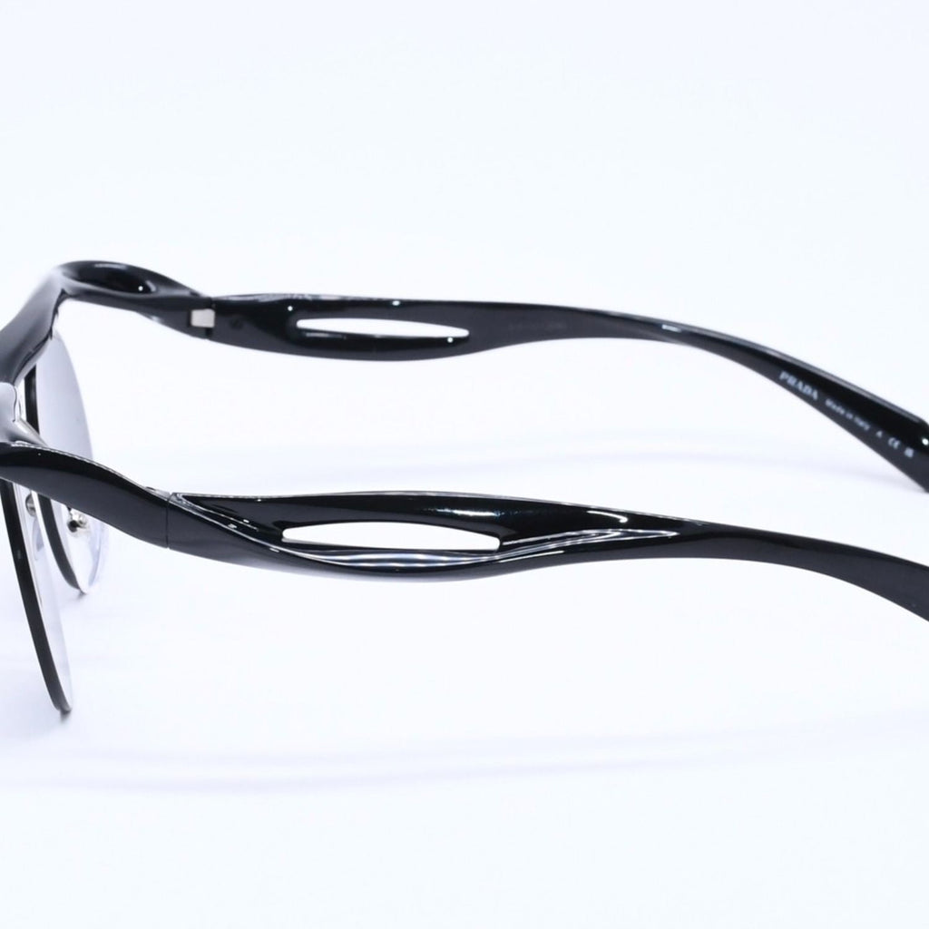 Prada Sunglasses Morph Round Black Eyewear — view 6
