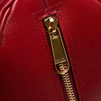 Gucci Interlocking Clutch Red Leather — view 6