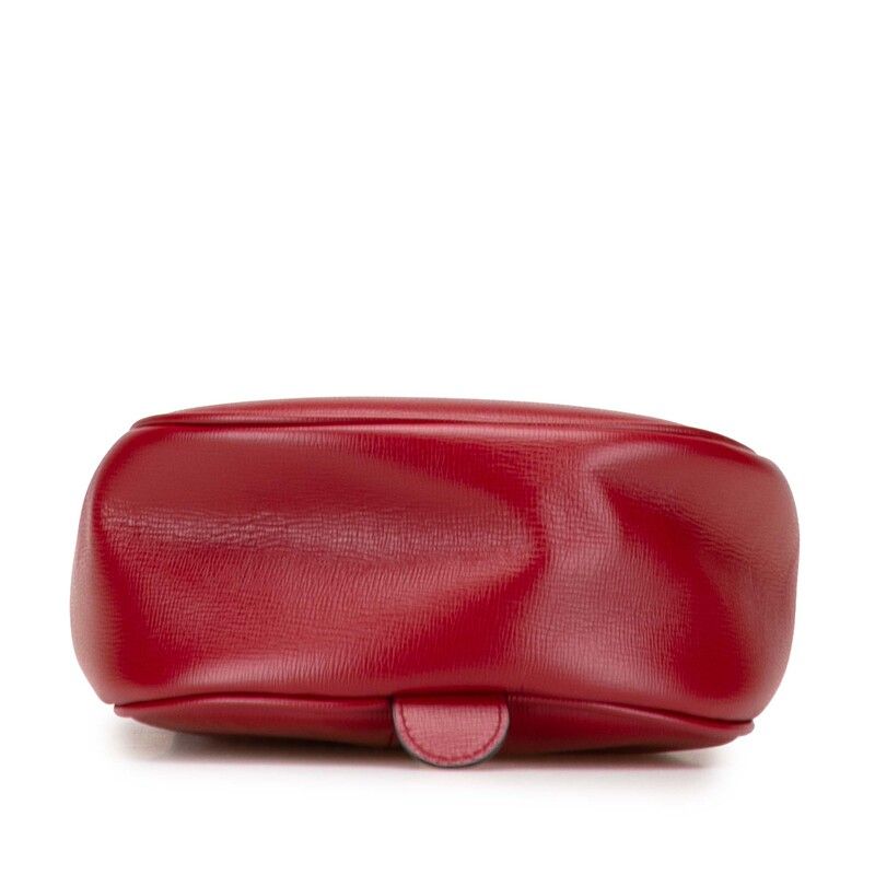 Gucci Interlocking Clutch Red Leather — view 3