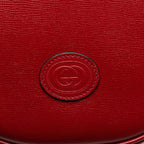 Gucci Interlocking Clutch Red Leather — view 7