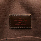 Louis Vuitton Damier Brooklyn PM Crossbody Shoulder Bag Brown Leather — view 8