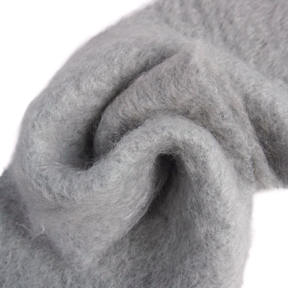 Loewe Scarf Shawl Fringe Leather Patch Anagra — view 5