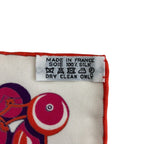 Hermes Carre 90 Mythiques Phoenix Silk Scarf White Multicolor — view 8