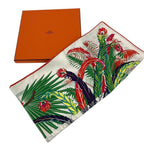 Hermes Carre 90 Mythiques Phoenix Silk Scarf White Multicolor — view 9