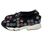 Dior Bead Decoration Low Cut Sneakers 37 Black — view 2