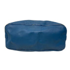 Prada Vitello Daino Leather Shoulder Bag Blue — view 4