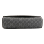 Gucci GG Supreme Shoulder Bag Cross Black — view 7