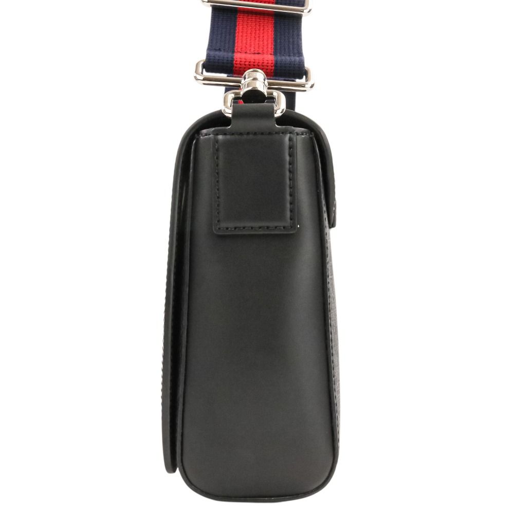 Gucci GG Supreme Shoulder Bag Cross Black — view 4