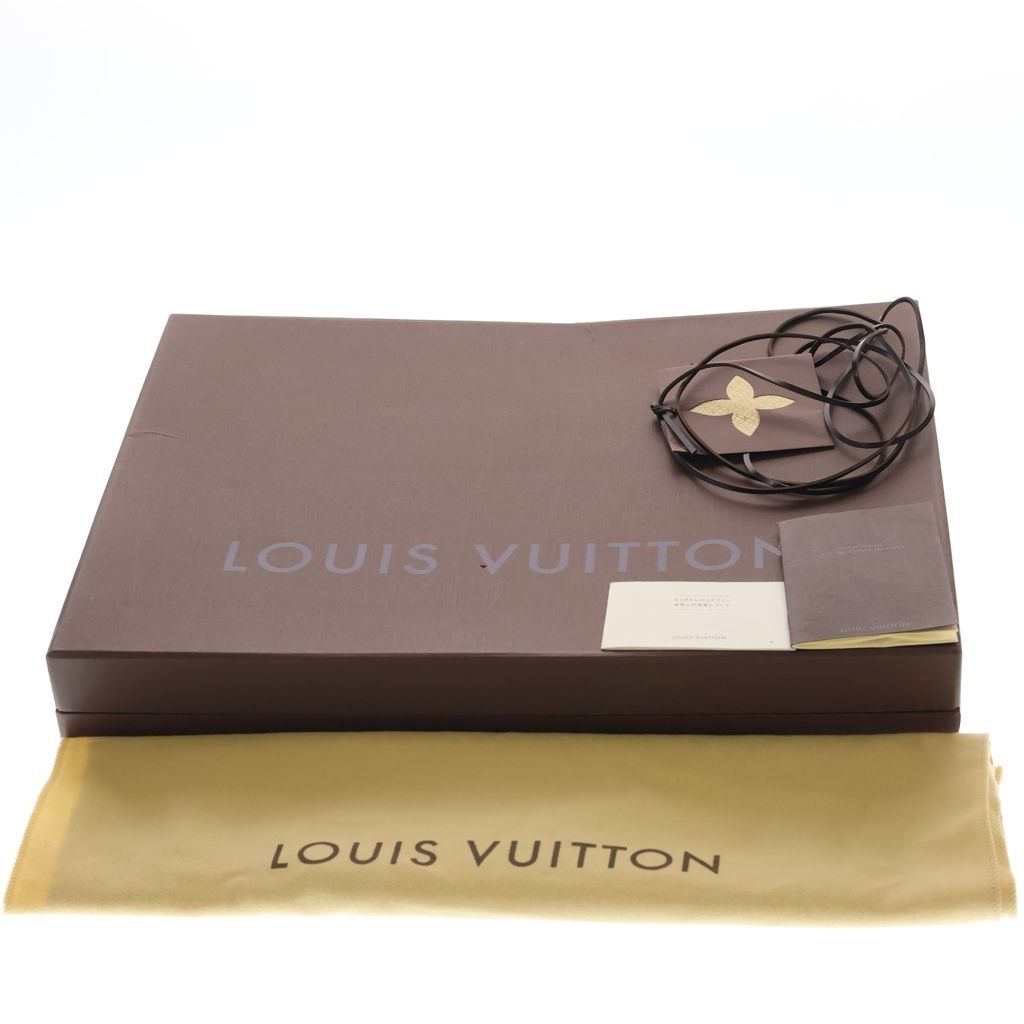 Louis Vuitton Monogram Lockit Chain Leather Tote Brown — view 8