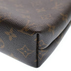Louis Vuitton Monogram Lockit Chain Leather Tote Brown — view 5