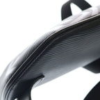 Louis Vuitton Epi Bum Bag LV Circle Black Noir Leather Silver — view 4