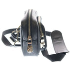 Louis Vuitton Monogram Eclipse Outdoor Pochette Mini Shoulder Bag Black Leather — view 3