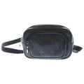 Louis Vuitton Monogram Eclipse Outdoor Pochette Mini Shoulder Bag Black Leather