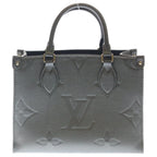 Louis Vuitton Monogram Empreinte On The Go PM 2-Way Shoulder Bag Gunmetal Gray — view 2