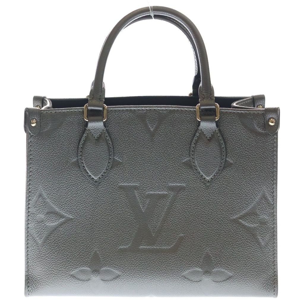 Louis Vuitton Monogram Empreinte On The Go PM 2-Way Shoulder Bag Gunmetal Gray — view 2