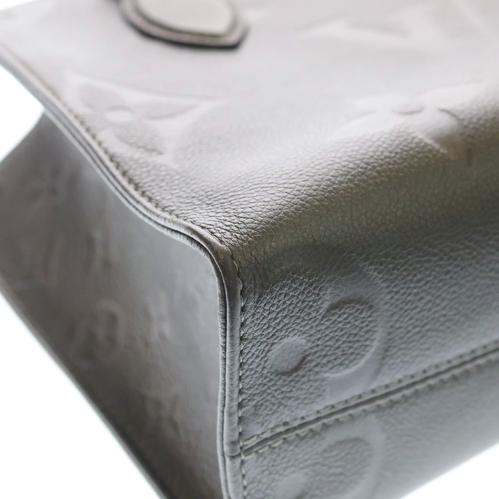 Louis Vuitton Monogram Empreinte On The Go PM 2-Way Shoulder Bag Gunmetal Gray — view 5