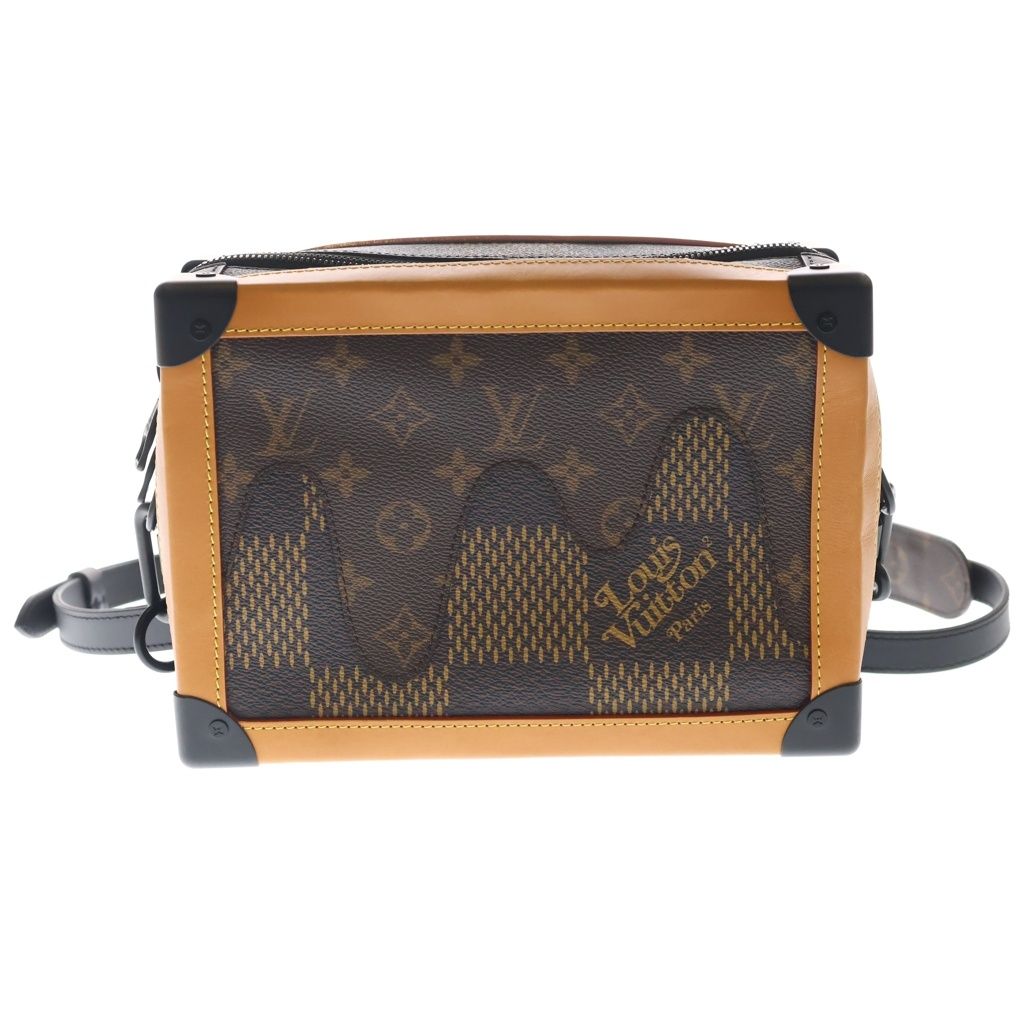 Louis Vuitton Collaboration LV Squared Collection Damier Giant Soft Trunk