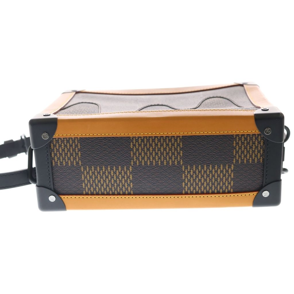 Louis Vuitton Collaboration LV Squared Collection Damier Giant Soft Trunk — view 4