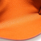 Hermes Etui Carte GM Playing Cards Case Pouch Orange — view 4