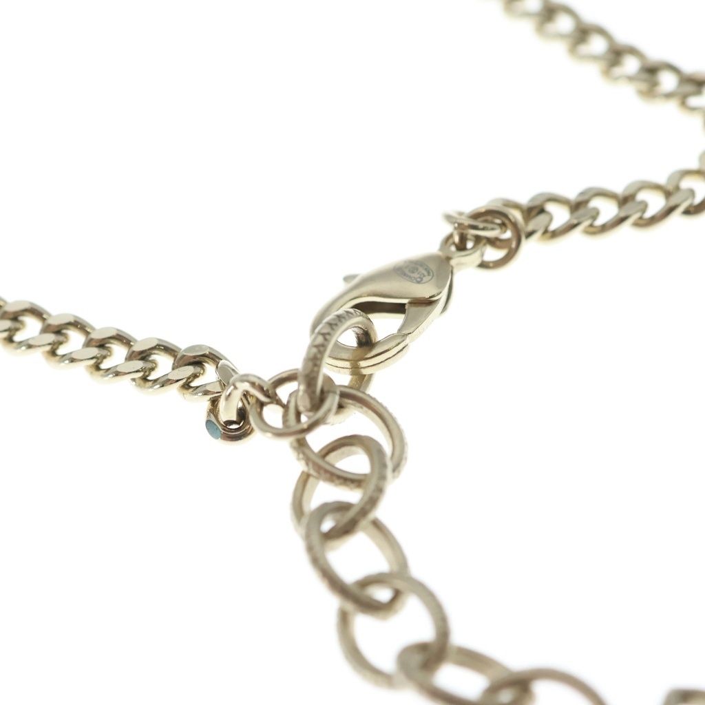 Chanel CC Logo Lip Charm Necklace Gold — view 4