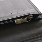 Louis Vuitton Damier Infini Portefeuille Brazza Wallet Black Silver — view 5