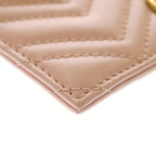 Gucci GG Marmont Coin Case Card Pink — view 5