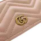 Gucci GG Marmont Coin Case Card Pink — view 6