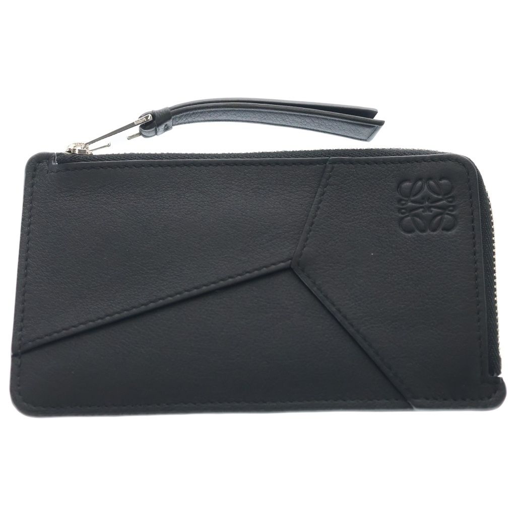 Loewe Puzzle Long Coin Card Holder Black