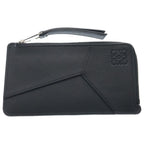 Loewe Puzzle Long Coin Card Holder Black