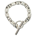 Hermes Chain Bracelet Silver