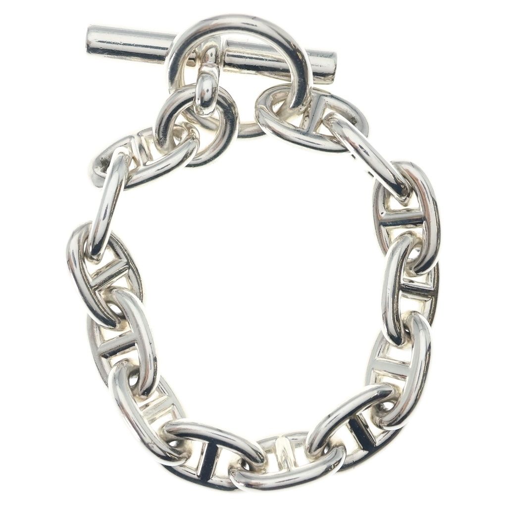 Hermes Chain Bracelet Silver — view 2