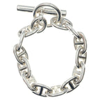 Hermes Chain Bracelet Silver — view 2