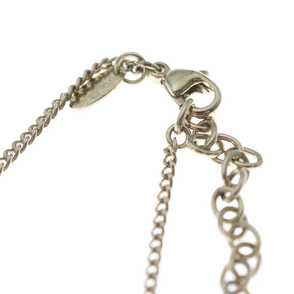 Chanel CC Logo Camellia Flower Motif Pendant Chain Gold Ivory — view 4
