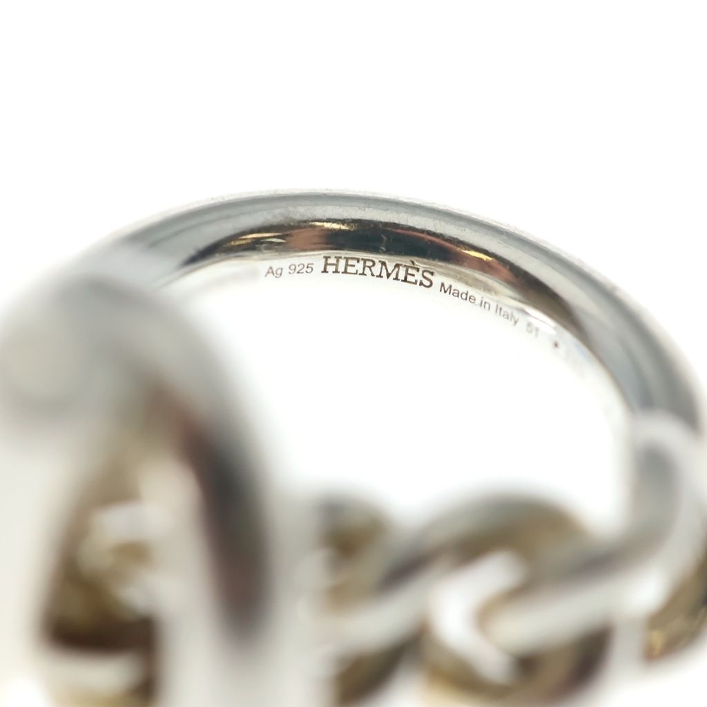 Hermes Croisette Ring Silver — view 5