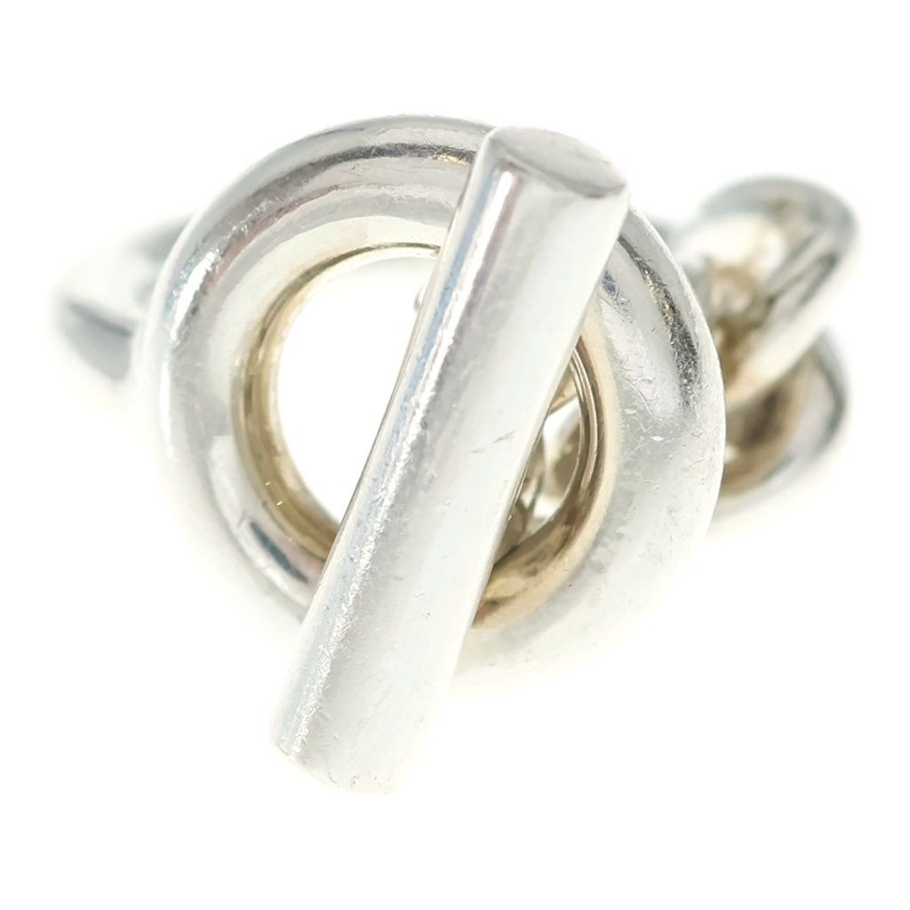Hermes Croisette Ring Silver — view 4