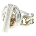 Hermes Croisette Ring Silver