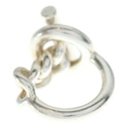 Hermes Croisette Ring Silver — view 2