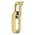 Louis Vuitton Book le Doreille Double Maillon PM Earrings Gold