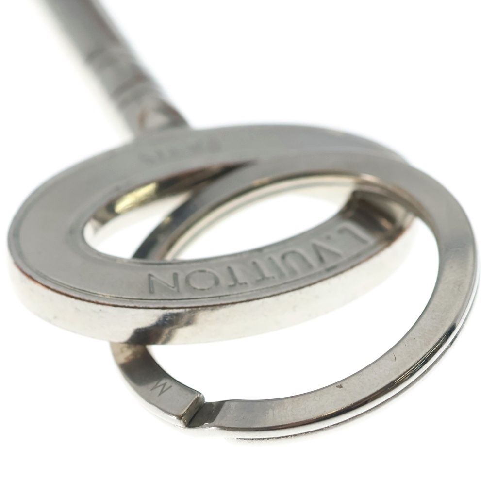 Louis Vuitton Porte Cles Travel Key Silver Key Holder — view 6