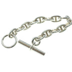 Hermes Chaine D'ancre MM Bracelet Silver Chain — view 5