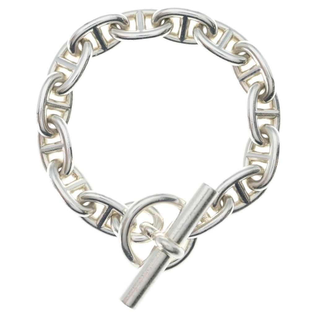 Hermes Chaine D'ancre MM Bracelet Silver Chain