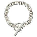 Hermes Chaine D'ancre MM Bracelet Silver Chain