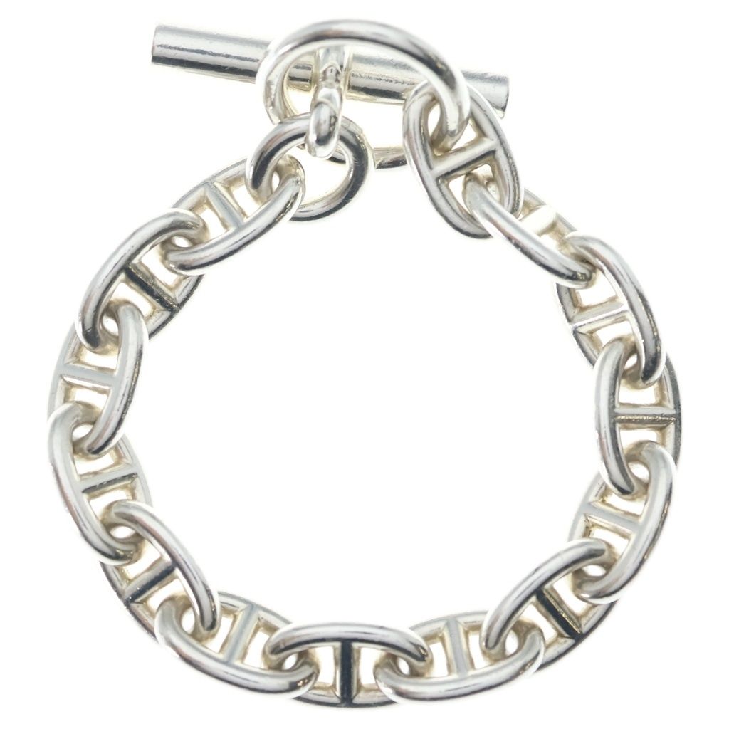 Hermes Chaine D'ancre MM Bracelet Silver Chain — view 2