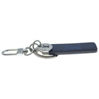 Louis Vuitton Monogram Key Holder Neo LV Club Key Sling Bag Charm Blue Silver — view 4