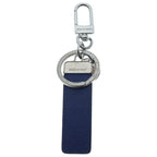 Louis Vuitton Monogram Key Holder Neo LV Club Key Sling Bag Charm Blue Silver — view 2