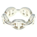 Hermes Enchainee Ring Silver