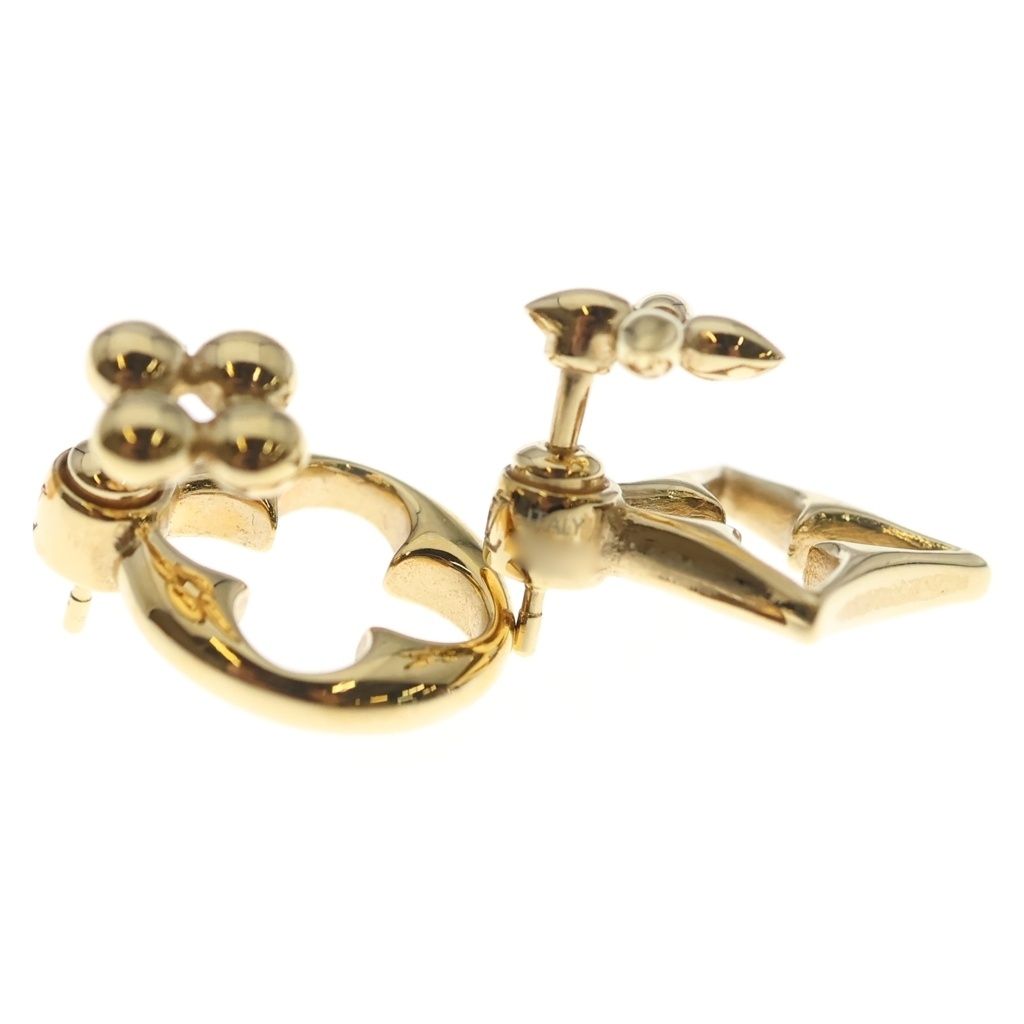 Louis Vuitton LV Flower Gram Earrings Gold — view 4