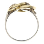 Hermes Duzano Combination Ring Yellow Gold Silver — view 6